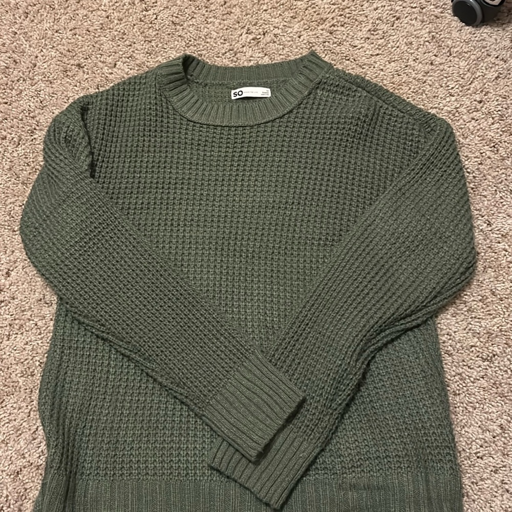 Green Sweater